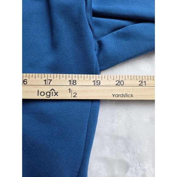 NIKE Women's Size Small Teal Pullover Sweatshirt With Pockets - Picture 4 of 8